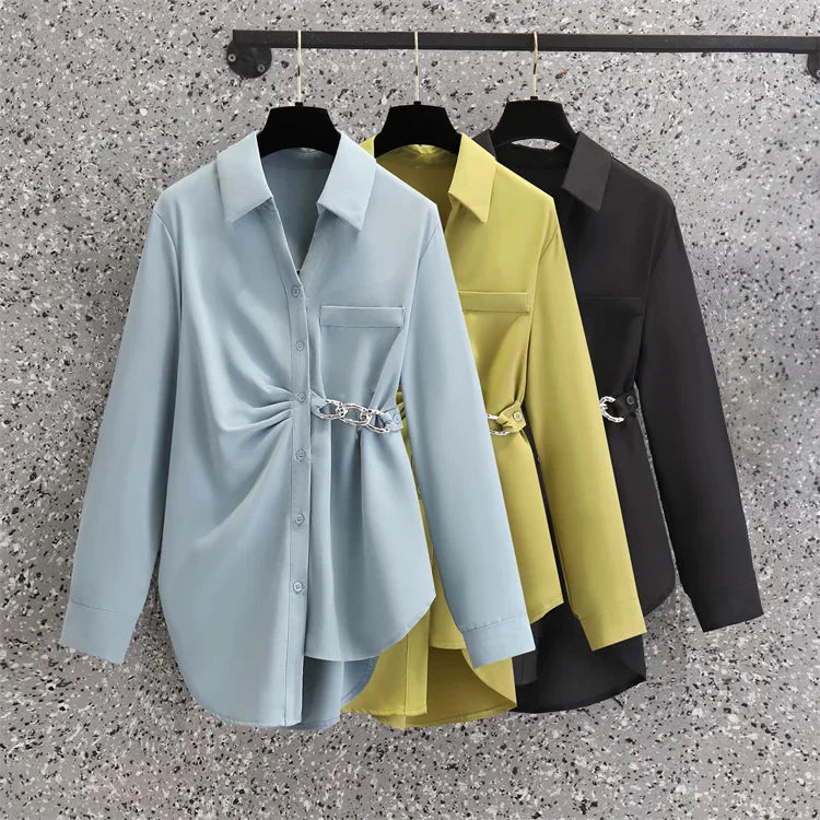 Valentina Rossi Elegant Oversized Shirt